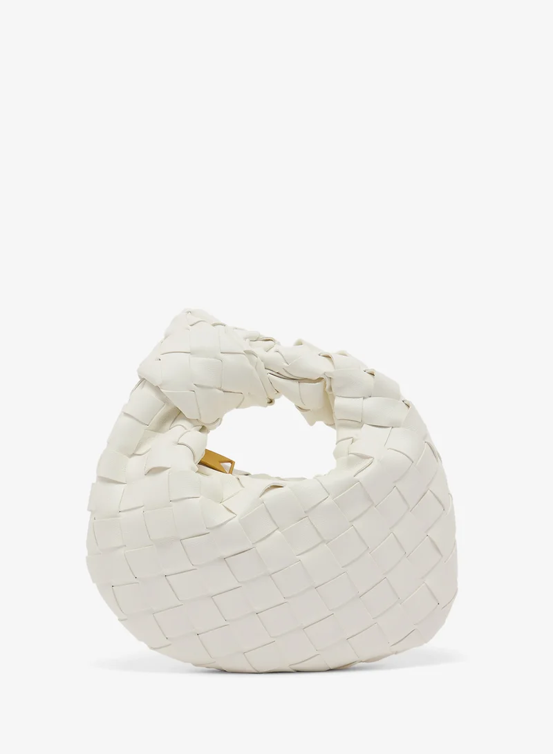 ايلا Woven Textured Handle Bag